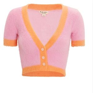 For Love and Lemons Alanis cropped cardi